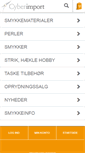 Mobile Screenshot of cyberimport.dk